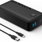 Anker PowerCore 30W 40K 40000mAh USB-Type C Şarj Taşınabilir Güç Bankası, Siyah