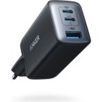 Anker PowerPort III Hızlı Şarj Cihazı, 65W, GaN II Teknolojisi, 3 Bağlantı Noktalı, Siyah - A2667