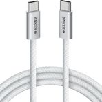 Anker Zolo 240W Usb-C to 1 Metre Şarj Kablosu Beyaz