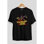 Ankhises Gym , Spor , Fitness Serisi 38 Ön Baskılı Oversize T-Shirt Erkek Kadın Pamuk Bisiklet Yaka Tişort - Siyah - XL