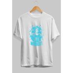 Ankhises Gym , Spor , Fitness Serisi 77 Ön Baskılı Oversize T-Shirt Erkek Kadın Pamuk Bisiklet Yaka Tişort - Beyaz - XL