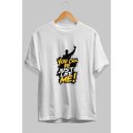 Ankhises Gym , Spor , Fitness Serisi 91 Ön Baskılı Oversize T-Shirt Erkek Kadın Pamuk Bisiklet Yaka Tişort - Beyaz - XL