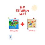 AnkiToys 2'Lİ HIŞIRTILI KİTAP SETİ: HAYVANLAR & MEYVELER