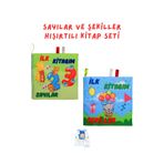 AnkiToys Sayılar ve Şekiller Hışırtılı Kitap Seti