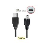 ANKTEK 5 Pin Mini Usb To Usb V3 Şarj Ve Veri Aktarım Kablosu - 50 Cm