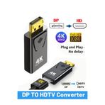 ANKTEK DP To HDMI Çevirici Dönüştürücü Aparat 4K 30Hz Display Port Displayport to Hdmi
