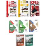 Anla Kazan 2026 Kpss İndeks Tarih Vatandaşlık Soru + Yargı Coğrafya Soru + Marka Deneme 8 Li Set