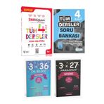 Anla Kazan Yayınları Anla Kazan 2026 Sınav + Tudem 4. Sınıf Tüm Dersler Konu ve Soru Paragraf Dil Bilgisi Deneme 4lü Set