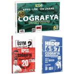 Anla Kazan Yayınları Benim Hocam 2026 Kpss Coğrafya Deneme & Dizgi Kitap Kpss Coğrafya Deneme & Yargı Kpss Coğrafya Harita Tablo ve Grafiklerle +5 Deneme Seti