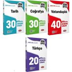 Anla Kazan Yayınları Data 2026 Kpss Tarih + Coğrafya + Vatandaşlık + Türkçe Ultra 120 Deneme 4 Lü Set Data Yayınları