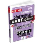 Anla Kazan Yayınları Dizgikitap 2026 Meb Ags Öabt Lise Matematik Konularına Göre Tasnif Edilmiş Son 13 Yıl Orijinal Çıkmış Sınav Soruları