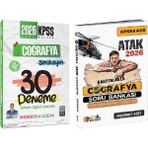 Anla Kazan Yayınları Eğit + Indeks 2026 Kpss Haritalarla Atak Coğrafya Soru Bankası + 30 Deneme 2 Li Set - Mehmet Eğit, Alican Demir Eğit + Indeks Akademi Yayıncılık
