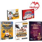 Anla Kazan Yayınları Hediyeli - Eğit Akademi 2026 Kpss Meb-Ags Haritalar ve Hafıza Teknikleri ile Coğrafya + Soru Bankası + 23 Deneme 4 Lü Set - Mehmet Eğit Eğit Akademi