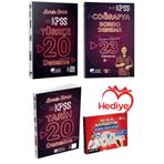 Anla Kazan Yayınları Hediyeli - Eğit Akademi 2026 Kpss Türkçe + Tarih + Coğrafya Bordo 63 Deneme 3 Lü Set Eğit Akademi