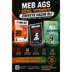 Anla Kazan Yayınları Indeks 2026 Meb-Ags Sözel Yetenek 20 Deneme & Dizgi Kitap Ags Sözel Yetenek Çıkmış Soru & Evp Akademi Ags Sözel Yetenek Deneme Seti
