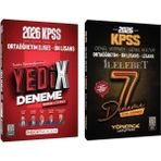 Anla Kazan Yayınları Indeks + Yönerge 2026 Kpss Lise Ortaöğretim Ön Lisans Yedix 7+7 Deneme 2 Li Set Indeks Akademi + Yönerge Yayıncılık
