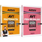 Anla Kazan Yayınları Marka 2025 Yks Ayt Matematik + Fen Bilimleri Çıkmış Sorular Son 7 Yıl Konu Konu Tıpkı Basım Arşiv Serisi Çözümlü 2 Li Set Yektuğ Mat - Yasin Kara Marka Yayınları