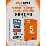 Anla Kazan Yayınları Pegem 2026 Kpss Gkgy Tamamı Çözümlü 5 Deneme & Evp Akademi Kpss Tüm Dersler 32 Deneme Seti