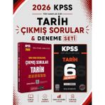 Anla Kazan Yayınları Pegem 2026 Kpss Tarih Çıkmış Sorular & Kpss Tarih 6 Deneme Evp Akademi Seti