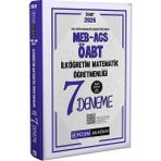 Anla Kazan Yayınları Pegem 2026 Öabt Meb-Ags Ilköğretim Matematik Öğretmenliği 7 Deneme Çözümlü