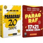Anla Kazan Yayınları Pegem + Evp 2026 Kpss Meb-Ags Ales Dgs Paragraf Ezberbozan + Risk 20+21 Deneme 2 Li Set Pegem + Evp Akademi Yayınları