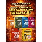 Anla Kazan Yayınları Pegem Paragraf Tamamı Video Çözümlü Soru Bankası & Kpss Tüm Dersler 30 Deneme Seti