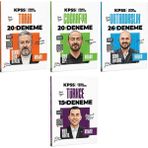 Anla Kazan Yayınları Retro 2026 Kpss Tarih + Coğrafya + Vatandaşlık + Türkçe 81 Deneme 4 Lü Set Retro Yayıncılık