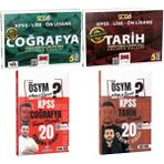 Anla Kazan Yayınları Yargı 2026 Kpss Coğrafya Harita Tablo ve Grafiklerle +5 Deneme & Yargı Kpss Tarih Akılda Kalan Pratik Tablo ve Şemalarla & Dizgi Kitap Kpss Coğrafya-Tarih Deneme Seti