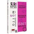 Anla Kazan Yayınları Yargı 2026 Kpss Lise Ortaöğretim Ön Lisans Matematik Geometri Motto Özet Ders Notu