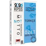 Anla Kazan Yayınları Yargı 2026 Kpss Lise Ortaöğretim Ön Lisans Türkçe Motto Özet Ders Notu