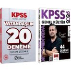 Anla Kazan Yayınları Yargı + Deli Defteri 2026 Kpss Vatandaşlık 44+20 Deneme 2 Li Set - Özgür Özkınık Yargı + Deli Defteri Yayınları
