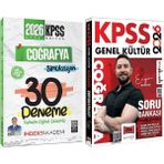 Anla Kazan Yayınları Yargı + Indeks 2026 Kpss Coğrafya Soru Bankası + 30 Deneme 2 Li Set - Engin Eraydın, Alican Demir Yargı + Indeks Akademi Yayınları