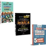 Anla Kazan Yayınları Yargı Yayınları 2026 Meb-Ags Öabt Türkçe Öğretmenliği Deneme & Dizgi Kitap Öabt Türkçe Deneme & Ishak Atak Öabt Türkçe Deneme Seti