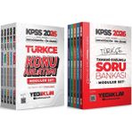Anla Kazan Yayınları Yediiklim 2026 Kpss Lise Ortaöğretim Ön Lisans Konu + Soru Bankası Modüler 2 Li Set Yediiklim Yayınları