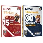 Anla Kazan Yayınları Yediiklim 2026 Kpss Türkçe + Matematik 45 Deneme Atölye Serisi 2 Li Set