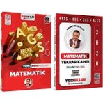 Anla Kazan Yayınları Yediiklim 2026 Meb-Ags Sayısal Yetenek-Matematik Video Ders Notları + Tekrar Kampı 2 Li Set Ahenk Serisi - Mehmet Bilge Yıldız Yediiklim Yayınları