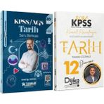 Anla Kazan Yayınları Yediiklim + Dijika 2026 Kpss Meb-Ags Tarih Atölye Soru Bankası + 12 Deneme 2 Li Set - Ahmet Uğur Karakuza, Kemal Karakaya Yediiklim Dijika Yayınları