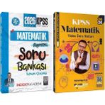 Anla Kazan Yayınları Yediiklim + Indeks 2026 Kpss Matematik Atölye Video Ders Notları + Soru Bankası 2 Li Set - Mehmet Bilge Yıldız Yediiklim + Indeks Akademi Yayınları