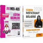 Anla Kazan Yayınları Yeni Ags - Indeks + Dijika 2026 Meb-Ags Eğitim Bilimleri + Mevzuat Bilgisi Soru Bankası 2 Li Set - Zeynep Salman Içli Indeks Akademi + Dijika Yayıncılık