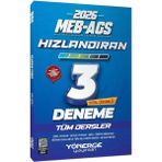 Anla Kazan Yayınları Yönerge 2026 Meb-Ags Tüm Dersler Hızlandıran 3 Deneme Çözümlü