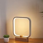 ANLAIBO LED Ahşap Masa Lambası, 3 Renkli Sıcaklık Başucu Lambası, Yatak Odası Başucu Gece Lambası, Kısılabilir Led Aydınlatma, Oturma Odası Ofis Yaratıcı Ev Dekoru, Benzersiz Ev Isıtma Hediyesi