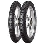 Anlas IRC 2.75-18 ve 90/90-18 NR47 Ön Arka Set Motosiklet Lastiği