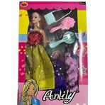 Anlily 02252 Yedek Elbiseli Oyuncak Bebek
