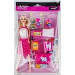 Anlily 8 Parça Pembe Temizlik Seti