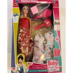 Anlily Oyuncak Bebek 2 Yedek Elbiseli 30 Cm Model Bebek K