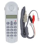 Annadue Sabit Telefon Testi Telefon Hattı Seti, Telefon Telefon Hattı Şebeke Kablosu Test Cihazı Butt Test Tester Lineman Tool Kablo Seti, Özel Kontrol Hattı Anket Hattı Makine Test Cihazı