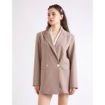 Annalisa Vizon Oversize Kadın Ceket - 2
