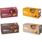 Annas Portakal Badem Zencefil Cappuccino Bisküvi 4'lü Paket - 600 gr