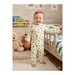 anne dokunuşu gibi KUZUM BEBE Meyveli %100 Pamuk kumaş 2'li Çocuk Bebek Pijama Takımı Not:Bir beden büyük tercih ediniz.