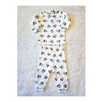 anne dokunuşu gibi KUZUM BEBE Mickey desenli 2li bebek takım yenidoğan organik kız ve erkek bebek takım